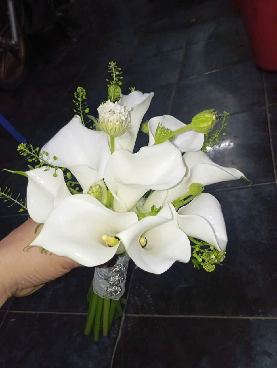 Bó Hoa Cưới Tone Vàng Rực Rỡ